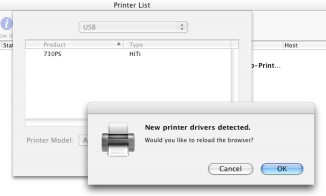 Apple Mac Driver for  HiTi Photo Printers Installation steps