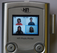 Using the hand controller on stand alone HiTi photo printers to obtain passport or ID pictures - Step 2