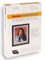 Kodak Ektatherm 884-7527 (8.5x14) Glossy Print Kit