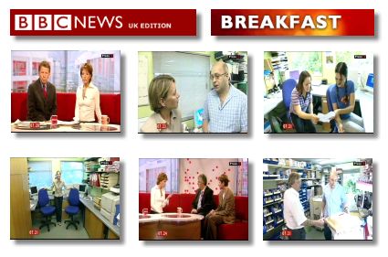 Did you see us on TV - System Insight featured on the BBC Television Breakfast Programme